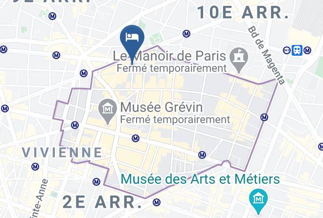 Paris - Hotel Parister Maps