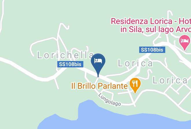 Cosenza - Hotel Park 108 Spa Centro Benessere Palestra Ristorante In Sila Maps