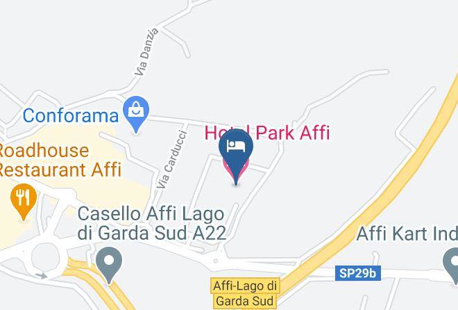Verona - Hotel Park Affi Maps