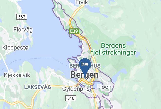 Hotel Park Bergen Map