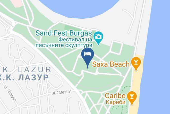 Burgas Zhk Lazur - Hotel Park Maps