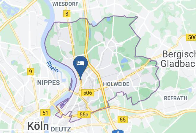 Hotel Park Consul Koln Map