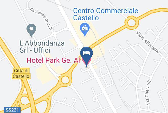 Perugia - Hotel Park Ge Al Maps