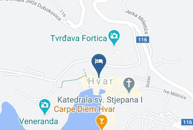 Hvar - Hotel Park Hvar Maps