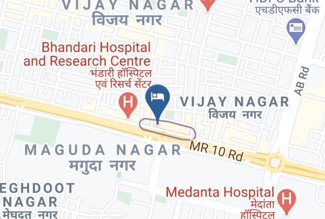 Hotel Park Map - Madhya Pradesh - Indore