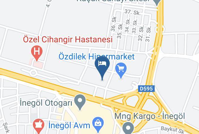 Inegol - Hotel Park Inegol Maps