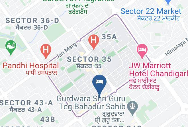 Sector 35 - Hotel Park Inn Maps