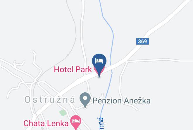 Jesenik - Hotel Park Maps