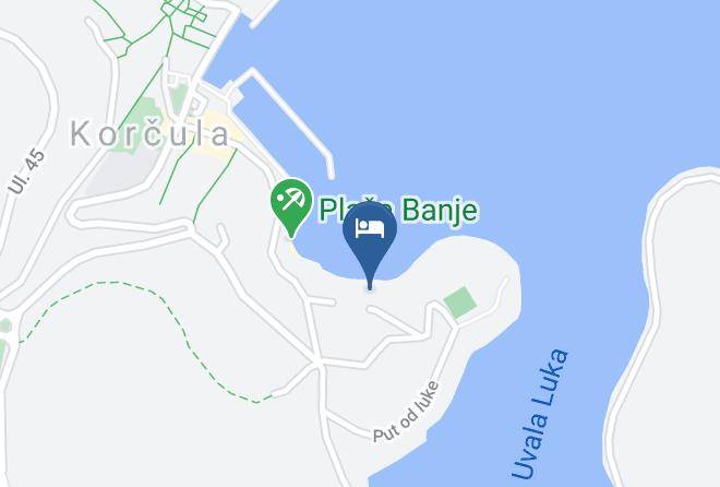 Korcula - Hotel Park Maps