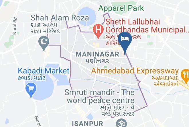 Ahmadabad - Hotel Park Land Maps