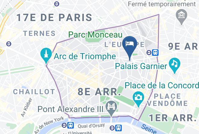 Paris - Hotel Park Lane Paris Maps