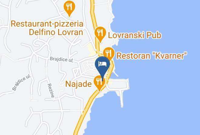 Lovran - Hotel Park Lovran Maps
