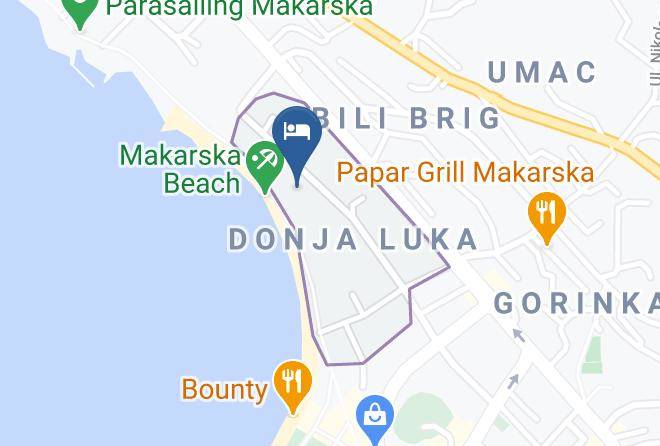 Makarska - Hotel Park Makarska Maps