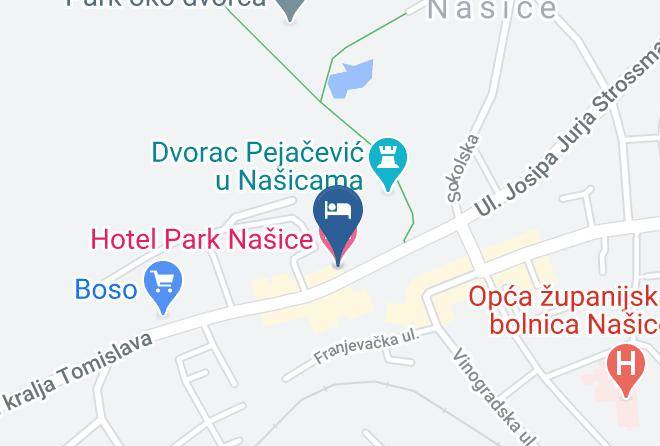 Nasice - Hotel Park Nasice Maps