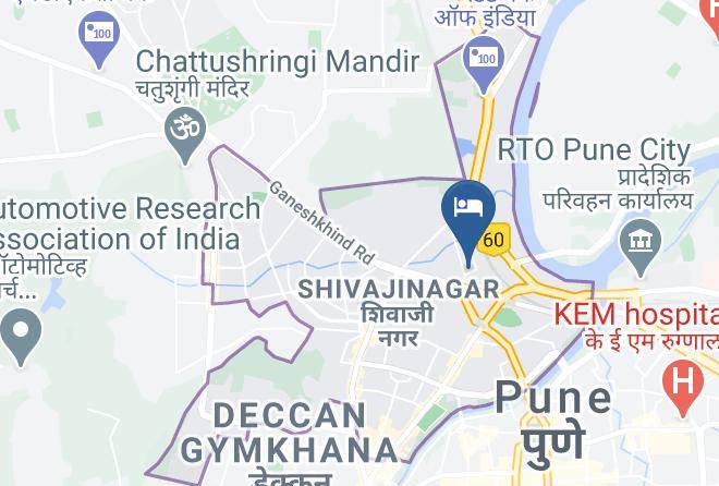 Pune - Hotel Park Pune Maps