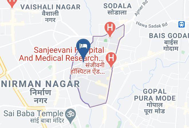 Jaipur - Hotel Park Regent Maps