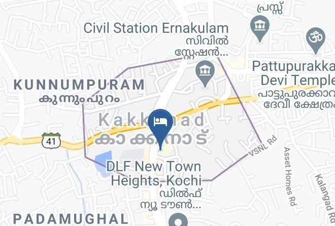 Ernakulam - Hotel Park Residency Maps