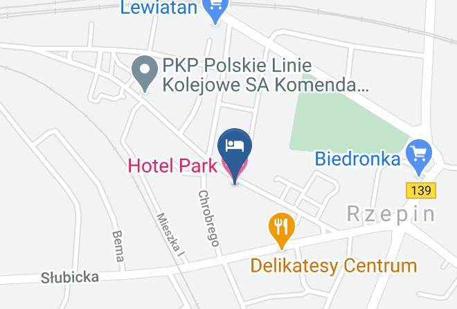Slubicki - Hotel Park Maps