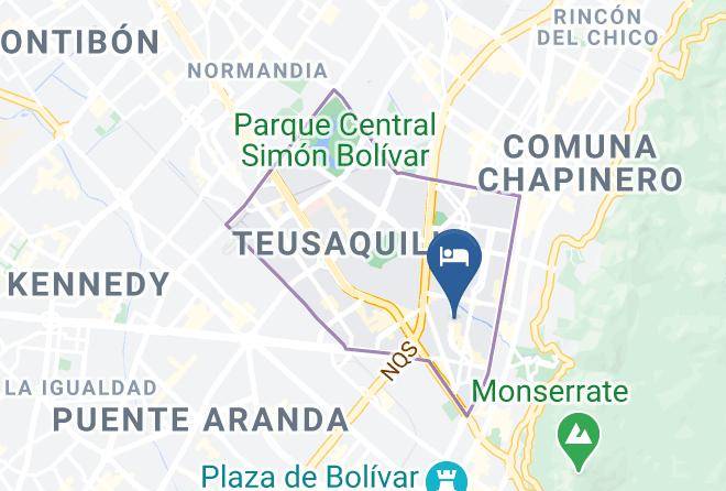 Bogota - Hotel Park Way Maps