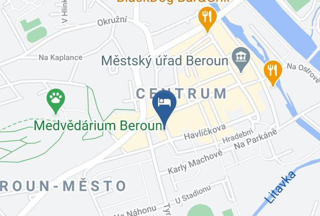Beroun - Hotel Parkan Maps