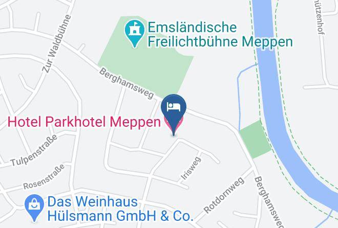 Emsland - Hotel Parkhotel Meppen Maps