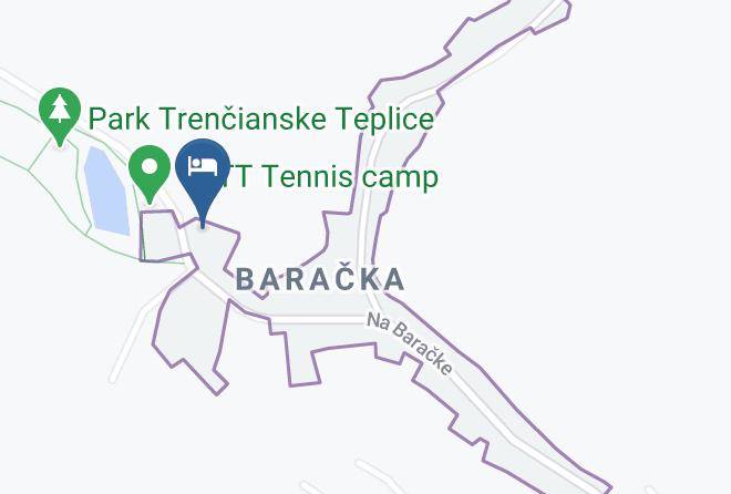 Trencin - Hotel Parkhotel Na Baracke Maps