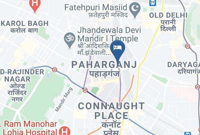 Paharganj - Hotel Parkway Deluxe Maps