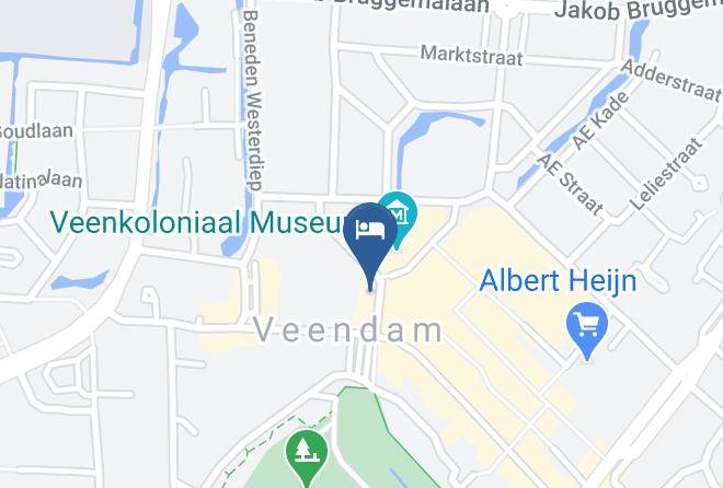 Gemeente Veendam - Brouwhotel Parkzicht Maps