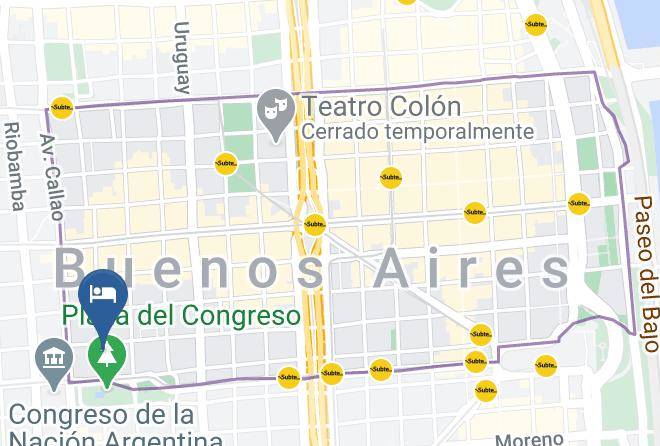 San Nicolas - Hotel Parlamento Maps