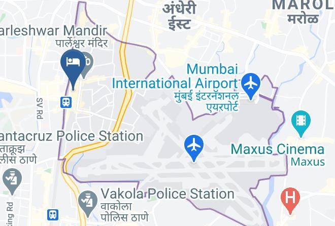 Mumbai - Hotel Parle International Maps