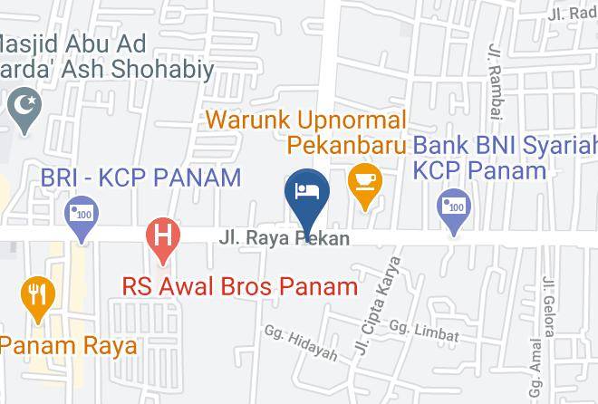 Parma Panam Hotel Map