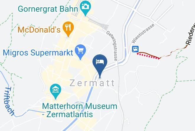Visp - Hotel Parnass Maps