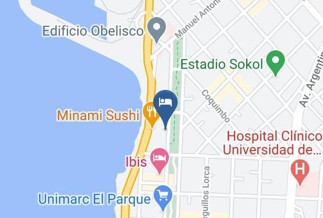 Antofagasta Province - Hotel Parque Brasil Maps