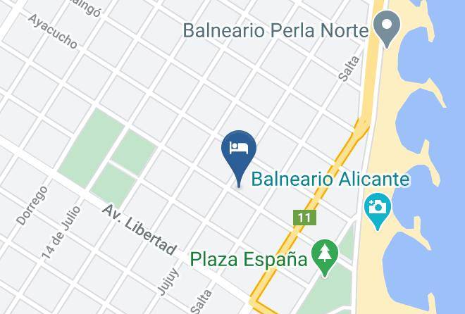 General Pueyrredon Partido - Hotel Parque Chacabuco Maps