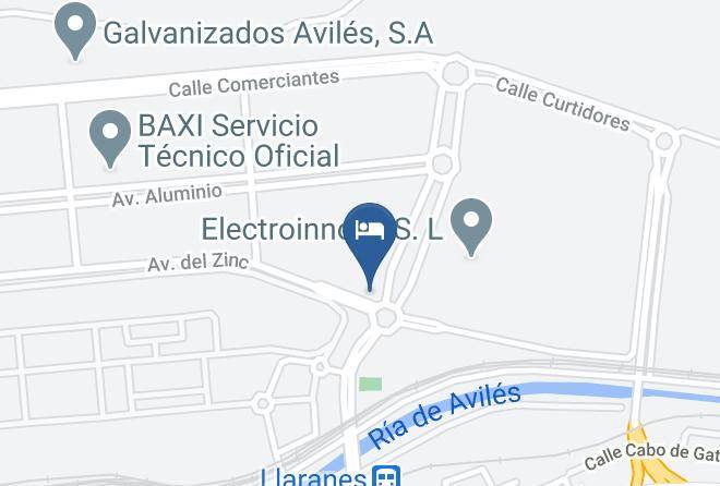 Asturias - Hotel Parque Empresarial Aviles Maps
