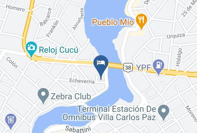 Santa Maria Department - Hotel Parque Platino Maps