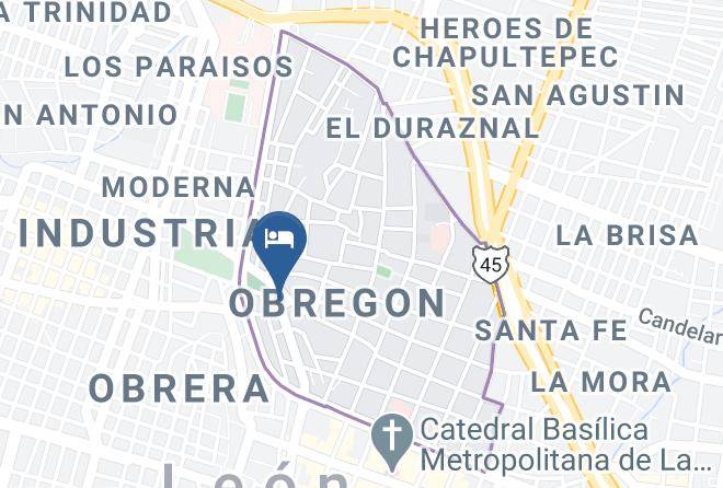 Hotel Parque Real Map