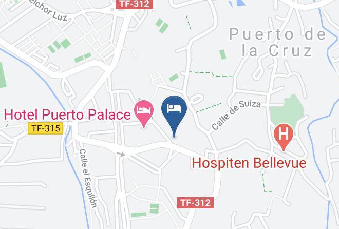 Santa Cruz De Tenerife - Hotel Parque San Antonio Maps