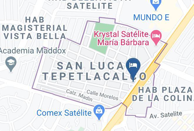 Tlalnepantla De Baz - Hotel Parque Satelite Maps