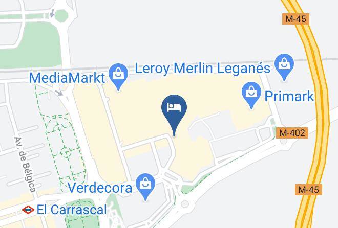 Madrid - Hotel Parquesur Maps