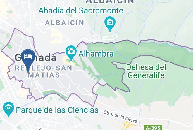 Hotel Parraga Siete Map