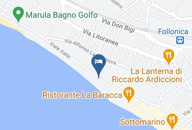 Grosseto - Hotel Parrini Maps
