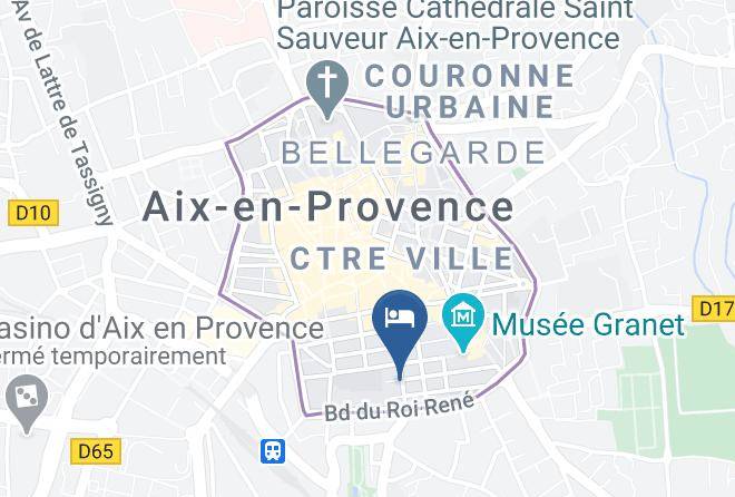 Bouches Du Rhone - Hotel Particulier Le 28 Maps