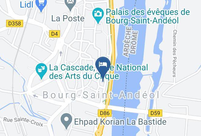 Ardeche - Hotel Particulier De Digoine Maps