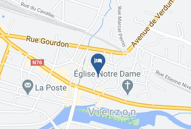 Hotel Particulier Des Francieres Map