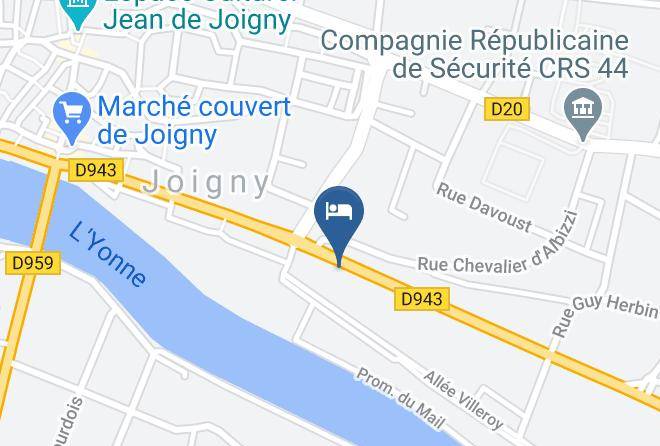 Yonne - Hotel Particulier La Gobine Maps
