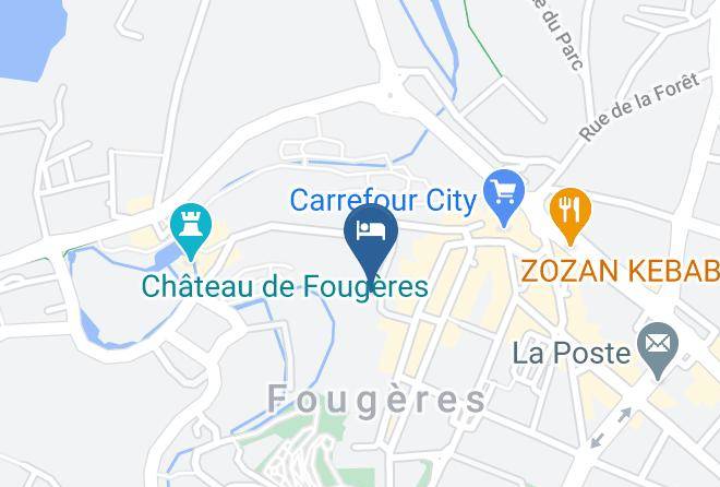 Ille Et Vilaine - Hotel Particulier Le Mercier De Montigny Maps