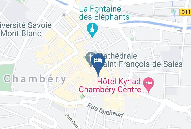 Savoie - Hotel Particulier Suite La Perouse Maps