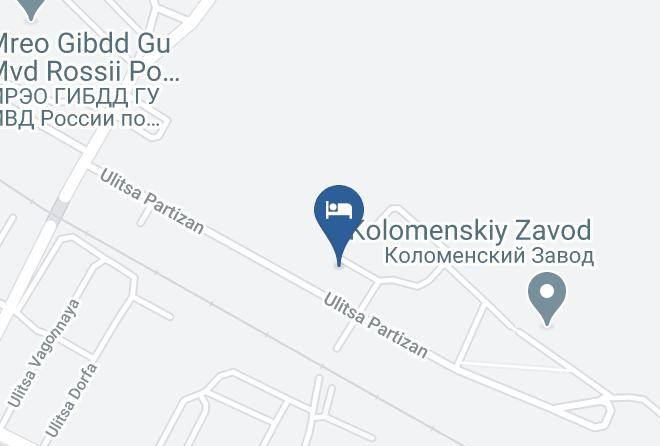 Kolomna - Hotel Partizan Maps