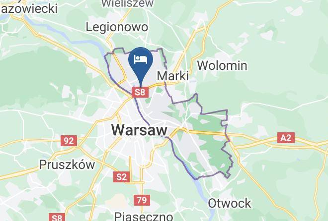 Warsaw - Hotel Partner W Warszawie Maps